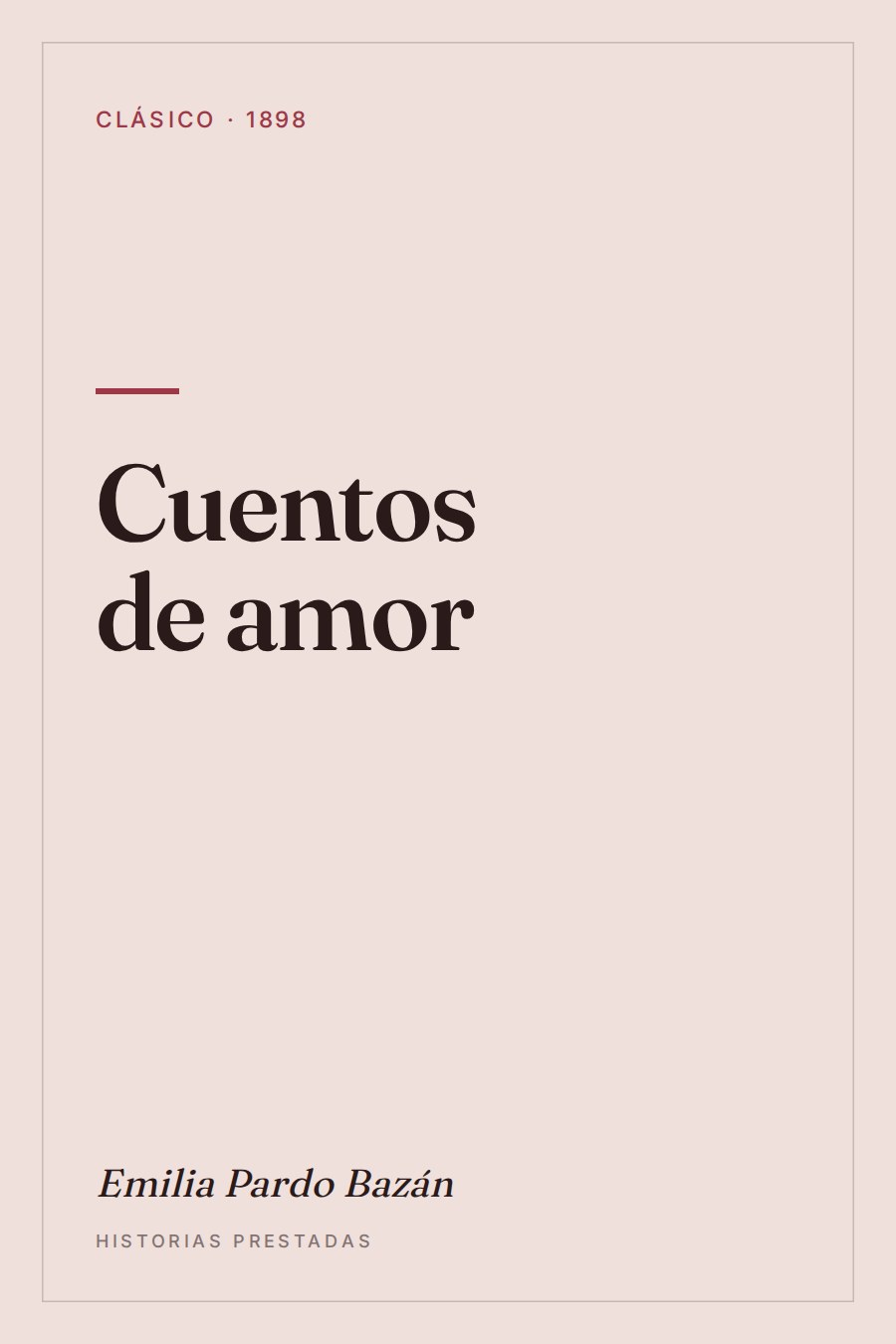 Portada de Cuentos de amor